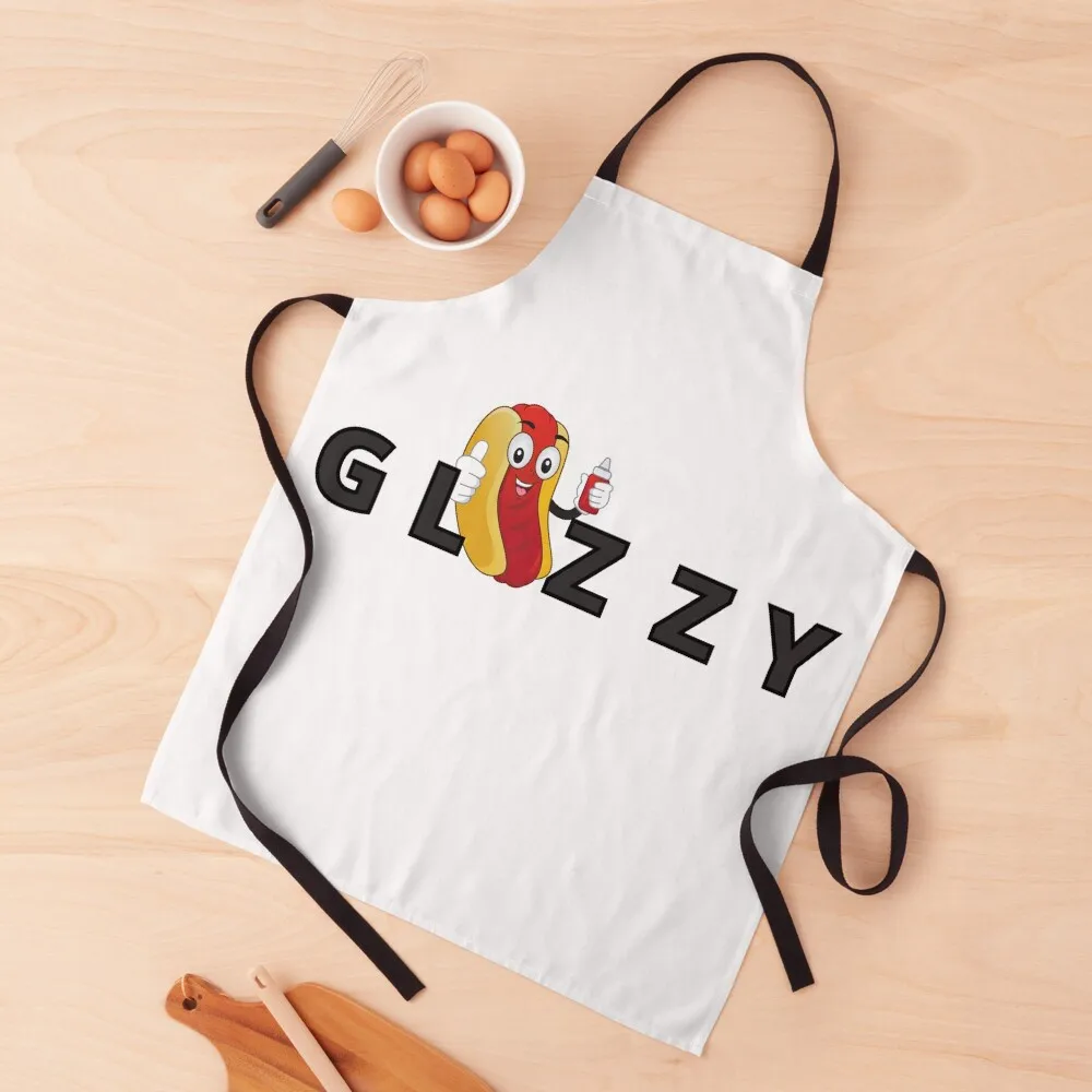 

GLIZZYGOBBLER FOOD PUN Apron Kitchen Apron Children'S Apron Customizable Apron