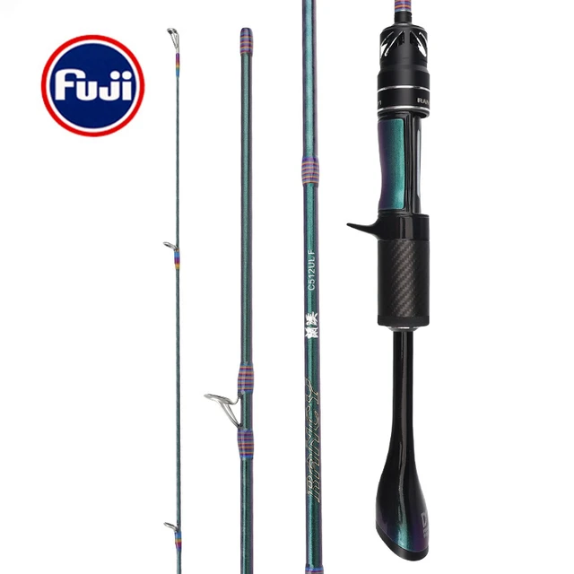 Ultra-light FUJI Guide Ring Fishing Rod Carbon Fiber Spinning Casting Fast  Trout Fishing Rods Bait WT 1-8g Line WT 2-6LB - AliExpress