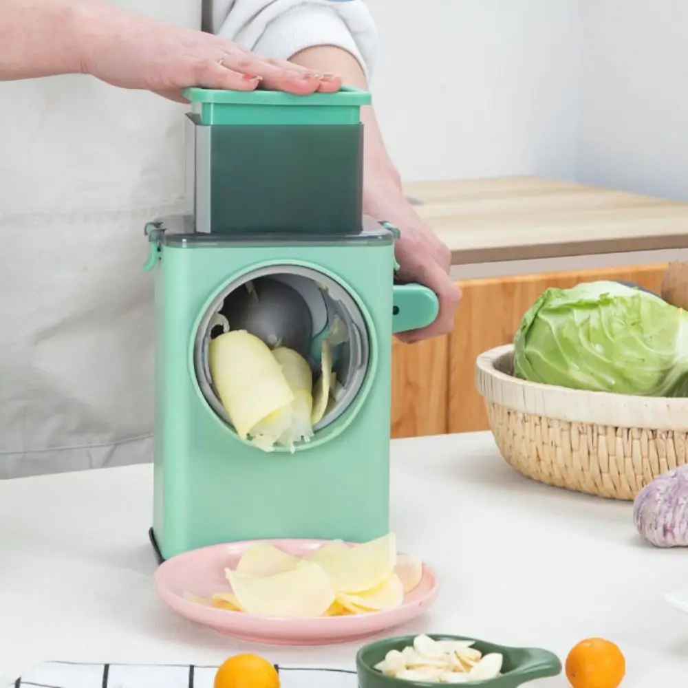 3 in 1 Hand-Crank Vegetable Slicer Vegetable Shredder Plastic Rotary Cheese Grater Multifunctional Labor-saving Nut Grinder 3 in 1 Hand-Crank Vegetable Slicer Vegetable Shredder Plastic Rotary Cheese Grater Multifunctional Labor-saving Nut Grinder