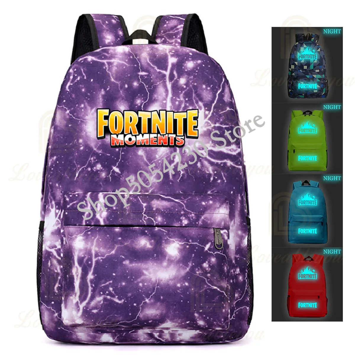 School Bag Galaxy Backpack Fortnite Personalised Fortnite School