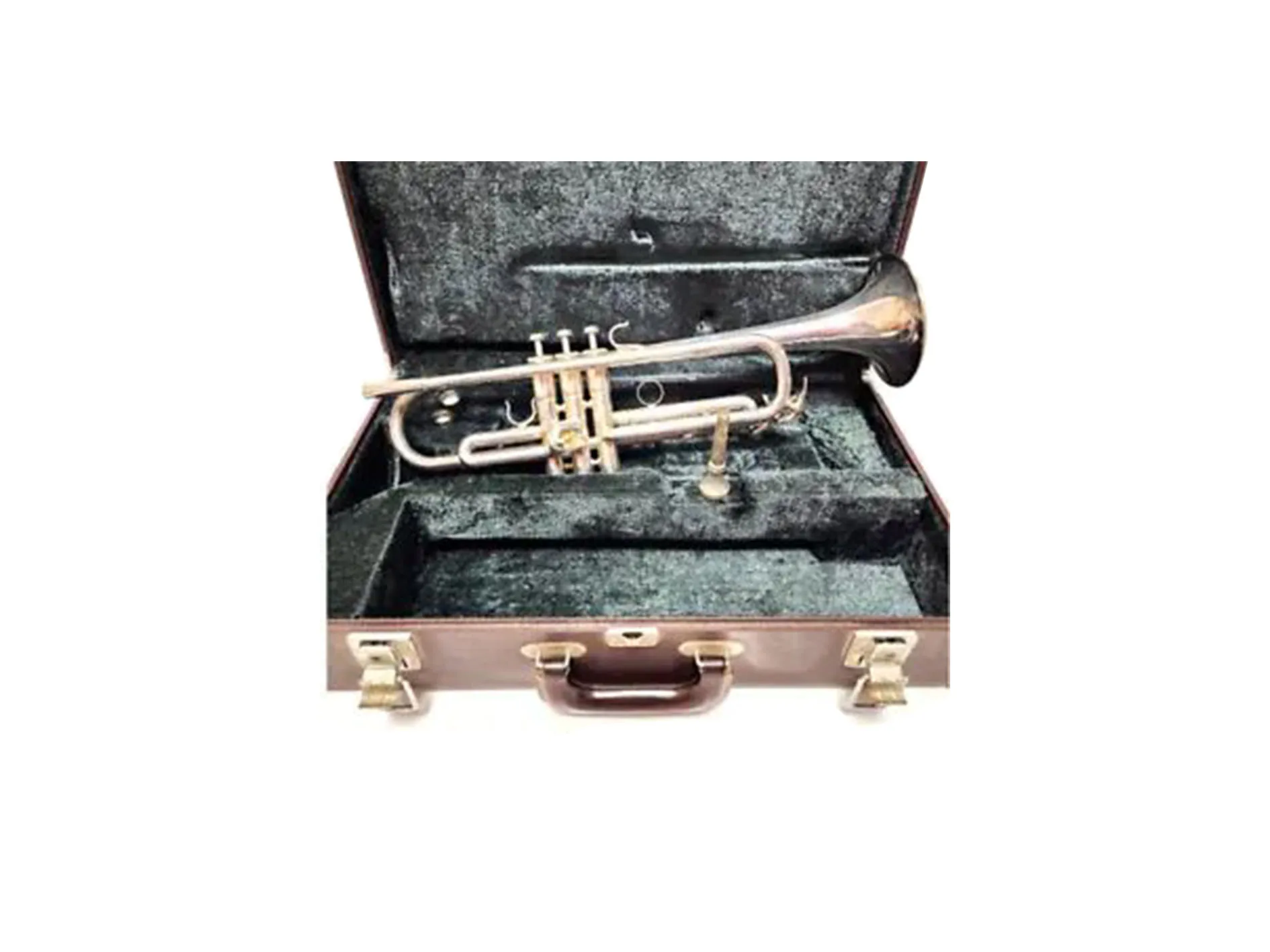 

YTR-737 Trumpet Silver Plated Mouthpeace Musical instrument Hard case GAK