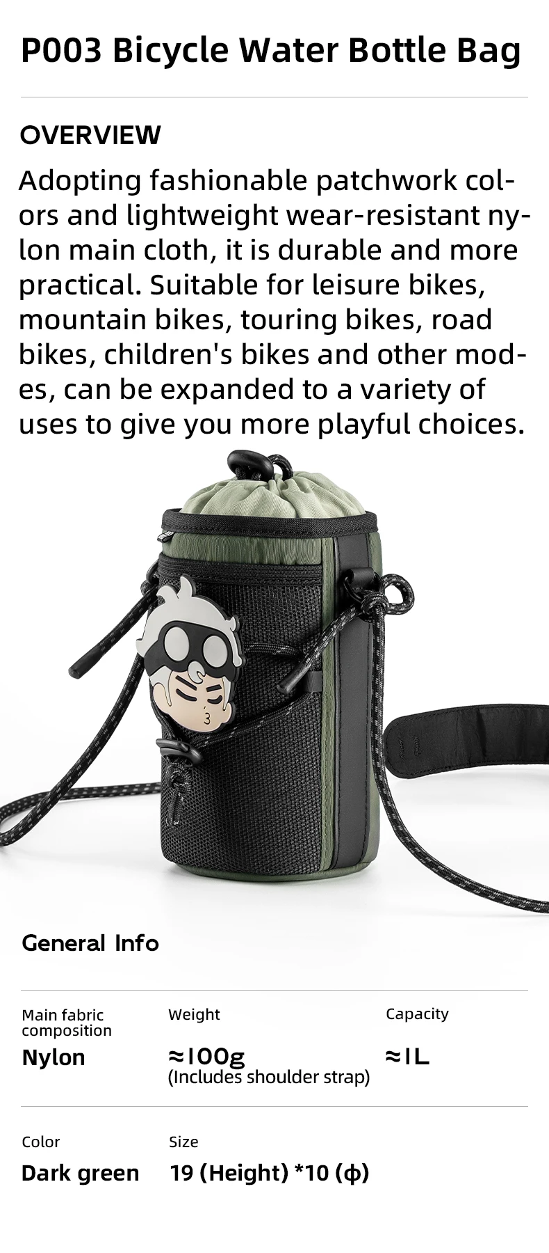 cycling handlebar storage bag