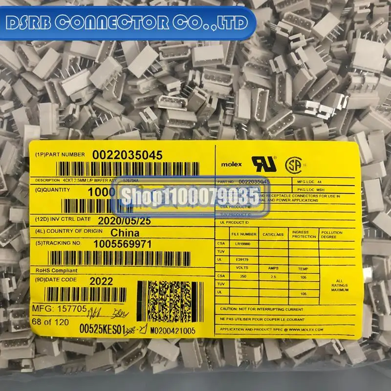 

1000pcs/lot new and original 2203-5045 22035045 22-03-5045 5267-04A