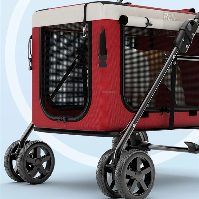 Portable Detachable Lightweight Folding Four-Wheeled Stroller