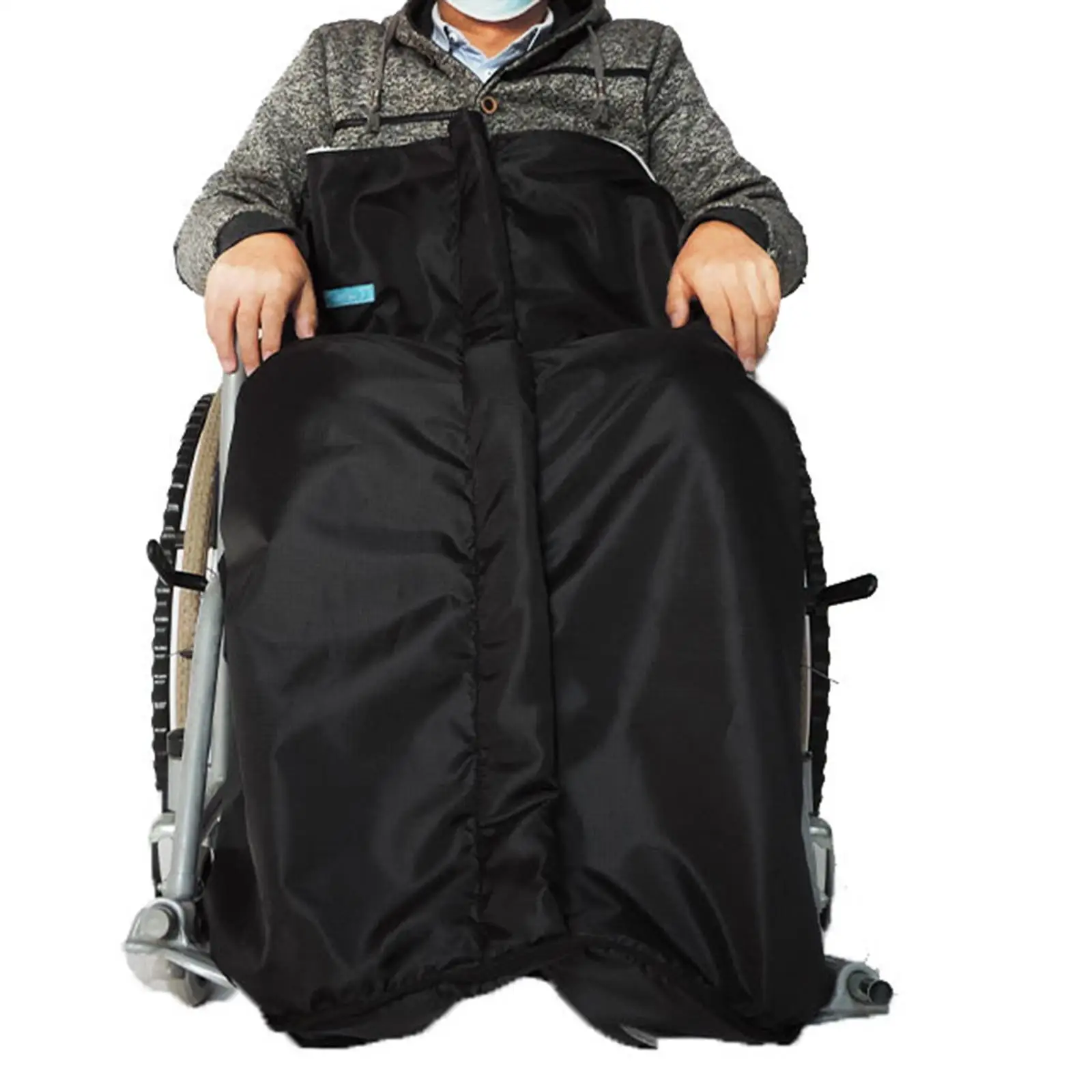Plush Fleece Lining Wheel Chair Blanket Lap Cover for Leg Foot Universal Fit 5
