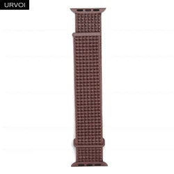 URVOI Premium Nylon Sport Loop Wristband with Hook & Loop Closure for 46mm-S10 44 45 49mm (Smoke mauve)