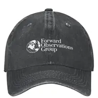 Forward Observations Group Washed Baseball Cap FOG Death Skeleton Satan Casual Hats Summer Unisex Teens Sun Visors Baseball Caps 1