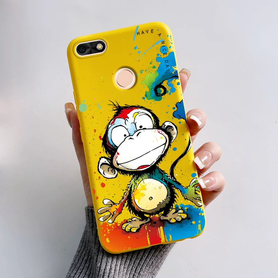 Cartoon Silicone Back Cover Case