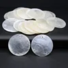 50pcs Natural Shell Beads Pendant Round Disc Mother of Pearl Shell Charms for Jewelry Making DIY Necklace Earring Accessories 1