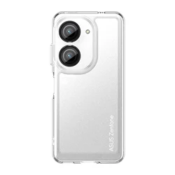 Candy Shockproof Silicone Bumper Phone Case - Soft, Durable Design - Zenfone 10 (Clear)