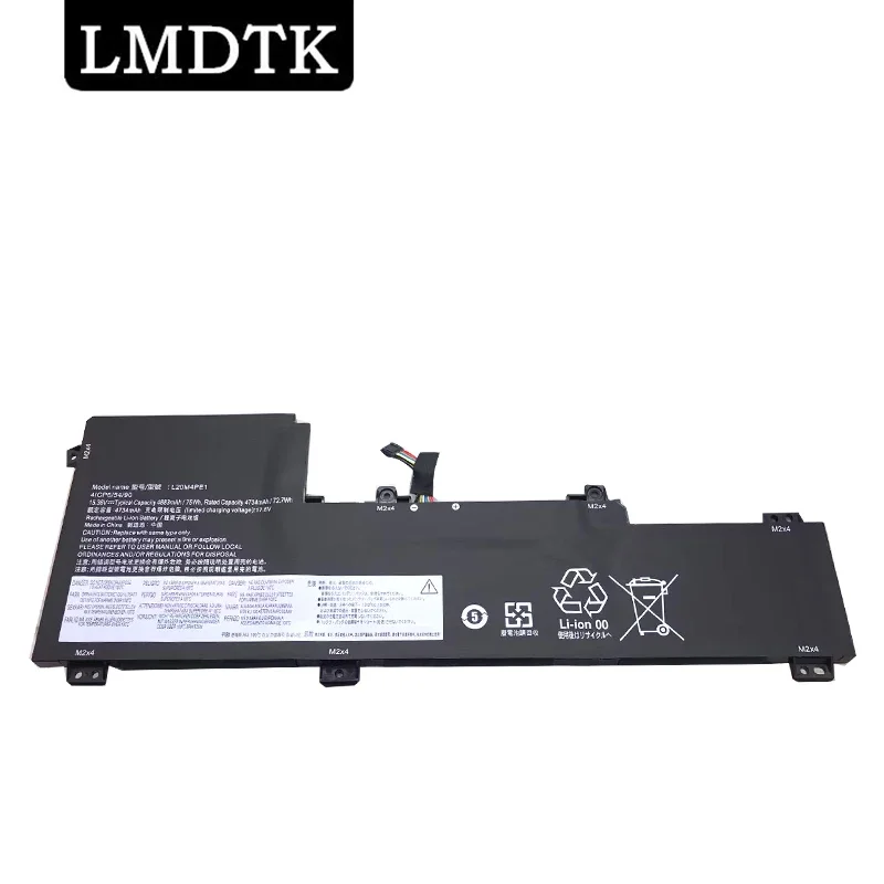 Lmdtk Nuova Batteria Per Laptop Muslimexmuslimex Per Lenovo Ideapad 5 Pro-16Ach6 Pro-16Ihu6 Creator 5-16Ach6 15.36V 75Wh