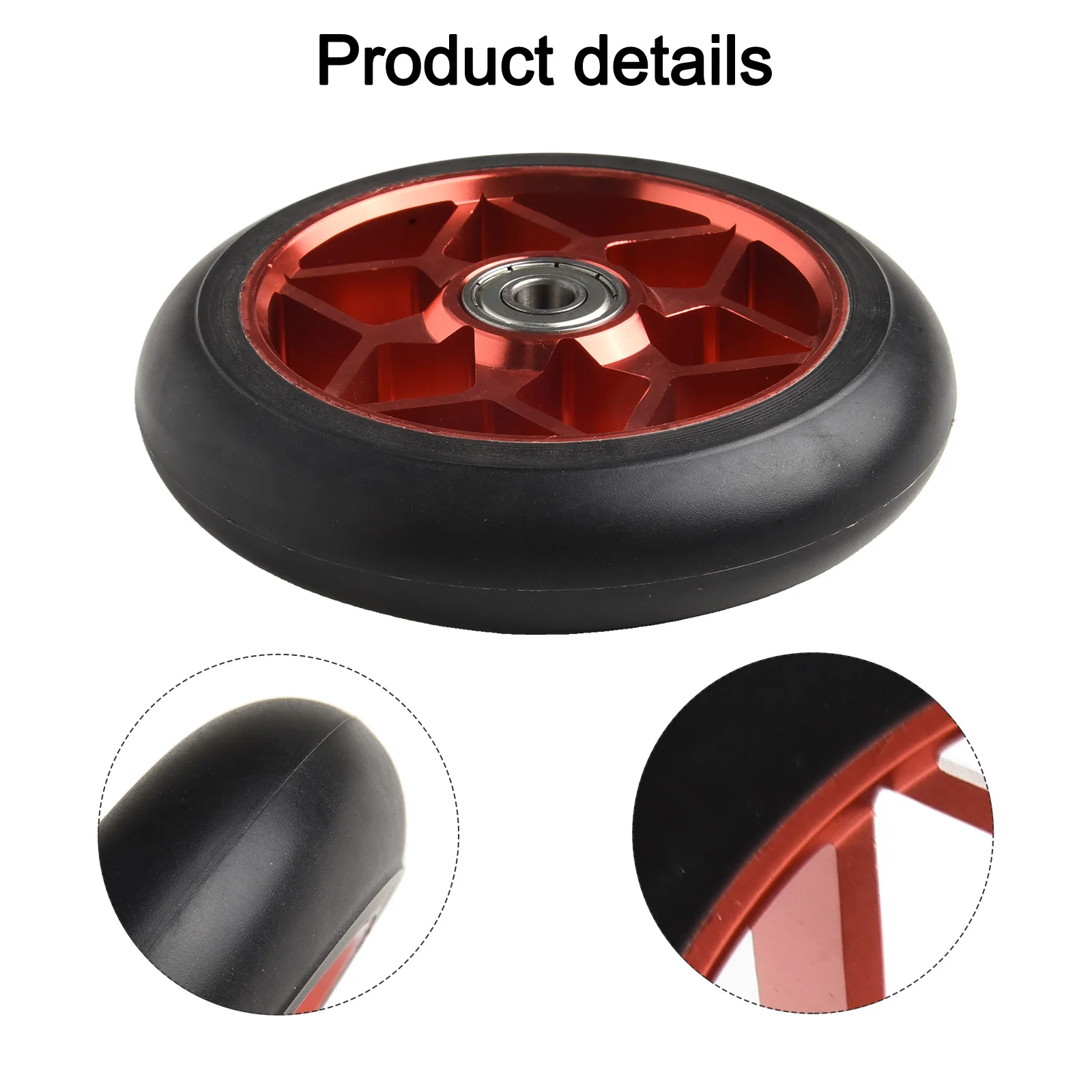 Description Picture 5 of itemRecreational Riding 110mm Scooter Wheels Aluminum Wheels Aluminum Alloy Wheels Lightweight And Strong Professional Scooter Parts