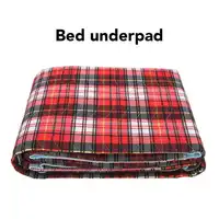 Adult Incontinence Bed Pad Absorbency Waterproof Reusable Cotton Urine Bed Pad for The Disabled for Elderly 1