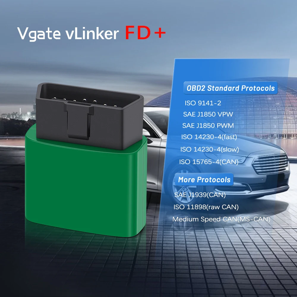 Escáner lector de código J2534 ELM327 OBD 2 para FORScan, Compatible con Bluetooth 4,0, WIFI, FD vLinker V2.2 +, herramientas de diagnóstico de coche