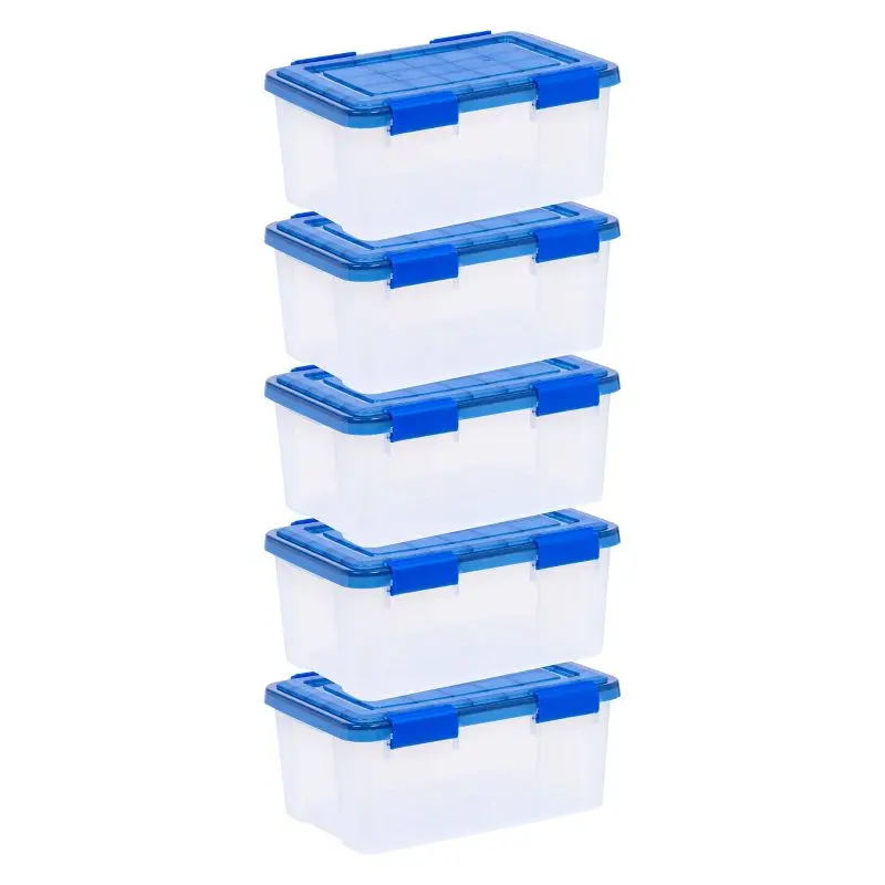 

WeatherPro Plastic Storage Bin with Lid