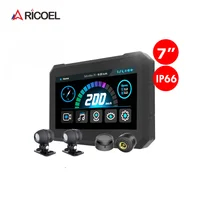 The latest 7-inch motorcycle CARPLAYGPS navigator with camera and tire pressure - Image 2