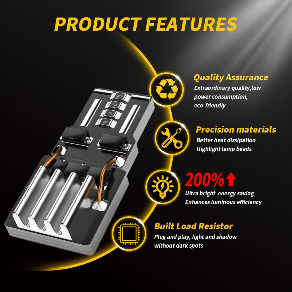 Canbus 3-SMD ׸ LED , ȣ  , ڵ ȣ , W5W, T10, 12V,24V,6000K, 194168, 2 