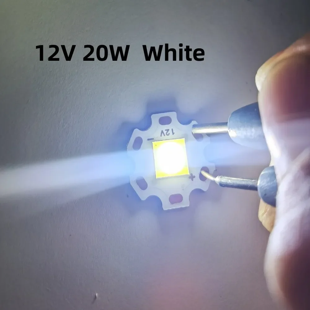 고출력 7070 LED 손전등 헤드라이트, 자동차 램프 소스, XHP70.2, DC3V, 6V, 12V, 20W, 40W, XHP70, XHP50.2