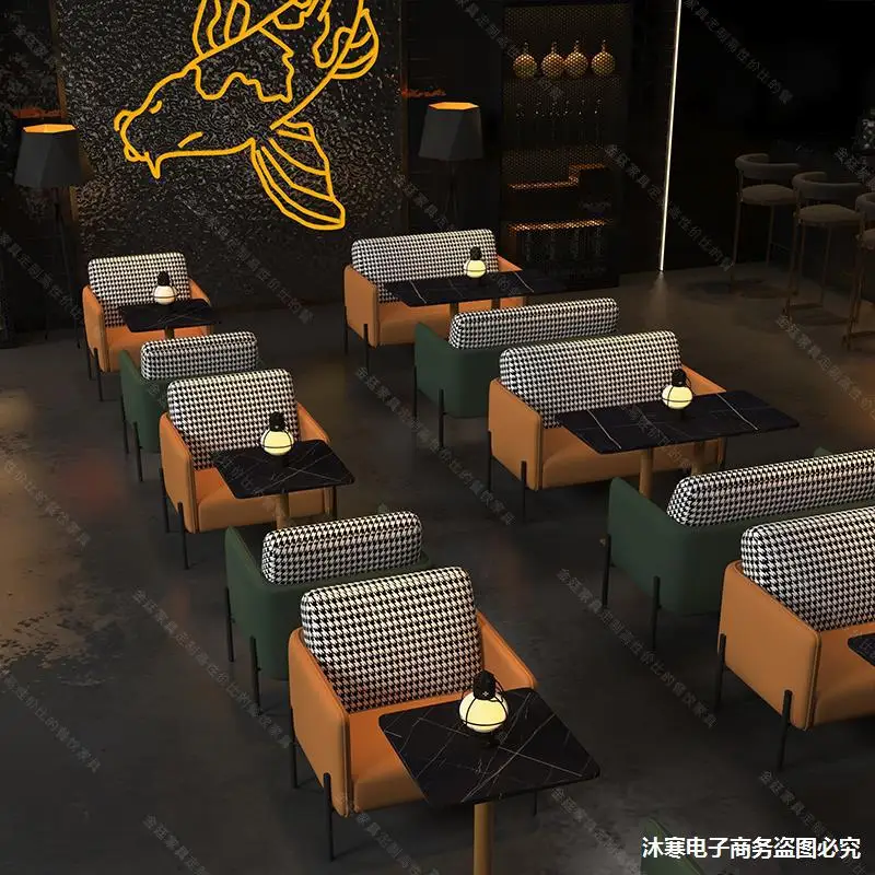 

C0280 диваны в стиле индастриал для бара, бистро, сиденье для карт, музыка, обеденный бар, ретро кафе, переговоров, повседневные западные столы для ресторанов и Ch