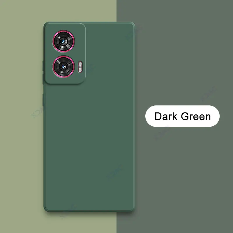 Enhanced Liquid Silicone Shockproof Phone Case - Soft 360° Protection, Original Square Design