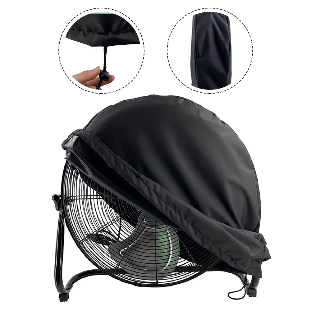 210D Oxford Cloth Foldable Industrial Electric Fan Cover 1pcs 61x19x61cm