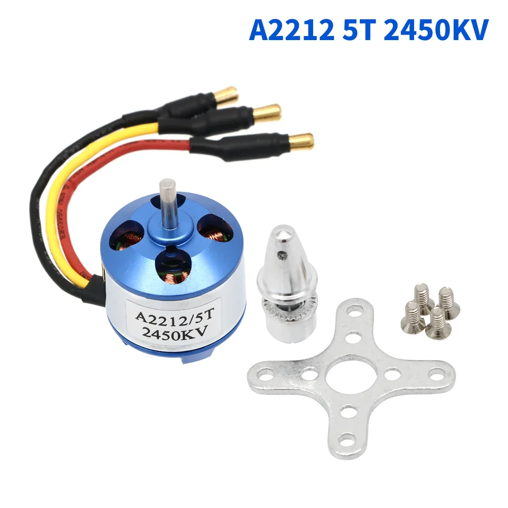 A2212 Motore Brushless 930KV 1000/1400/1800/2200/2450/2700KV Per - Foto 4