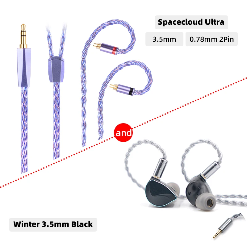 BQEYZ Winter 有線イヤホン 0.78mm2ピン BQEYZ Winter 有線イヤホン 0.78mm2ピン