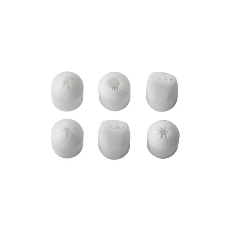 Press Mini Nozzle Set Cake Decorating Cream Clay Dessert Food Toy DIY Intricate Designs Flowers Pottery Decorating Tools polymer clay tools pottery sculpting tools clay sculpting tools pottery tools clay craft tool 6pcs