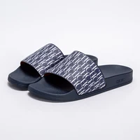Fashionable Classic Simplicity Women's New 2024 Slippers PVC Material Letter Printing Outdoor Casual Flat Bottom Slippers - Image 4