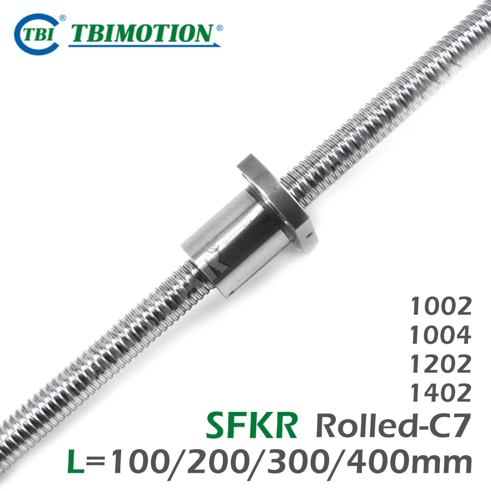 

TBI SFKR1002 SFKR1004 SFKR1202 SFKR1402 C7 шариковый винт R10 R12 R14 миниатюрный 3D-принтер Высокая точность низкосвинцовое медицинское оборудование