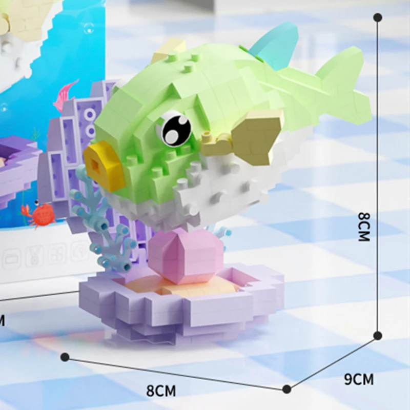 Insekt Tiere Figuren Set Mini Bausteine Spielzeug Montage 3D Konstruktor Micro Ziegel Für Kinder Jungen Geschenk Spielzeug – Detail 39