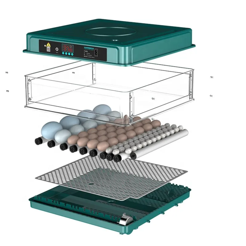 6/12/24 Eggs Incubator Fully Automatic Turning Hatching Brooder Farm Bird Quail Chicken Poultry Farm Hatcher Turner chocadeiras