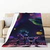 Coldplay Warm Winter Blanket Sofa Blankets for Winter Bedspread on the Bed Blankets and Bedspreads Furry Double Bed Comforter 3