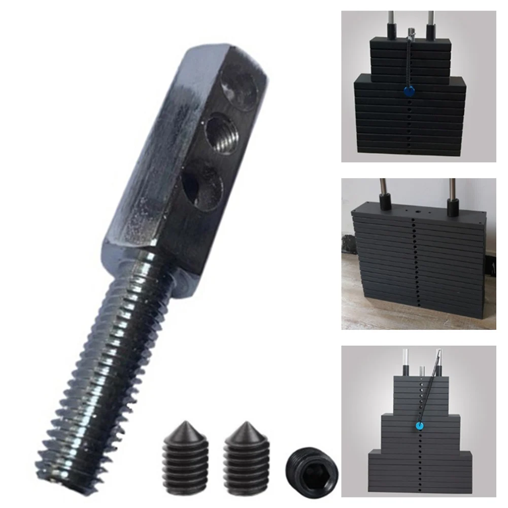 Selector Pin Top Cap Fitness Metal Gym Cable Terminal Workout Portable Exercise Machine Accessories Weight Stack Pin Topper