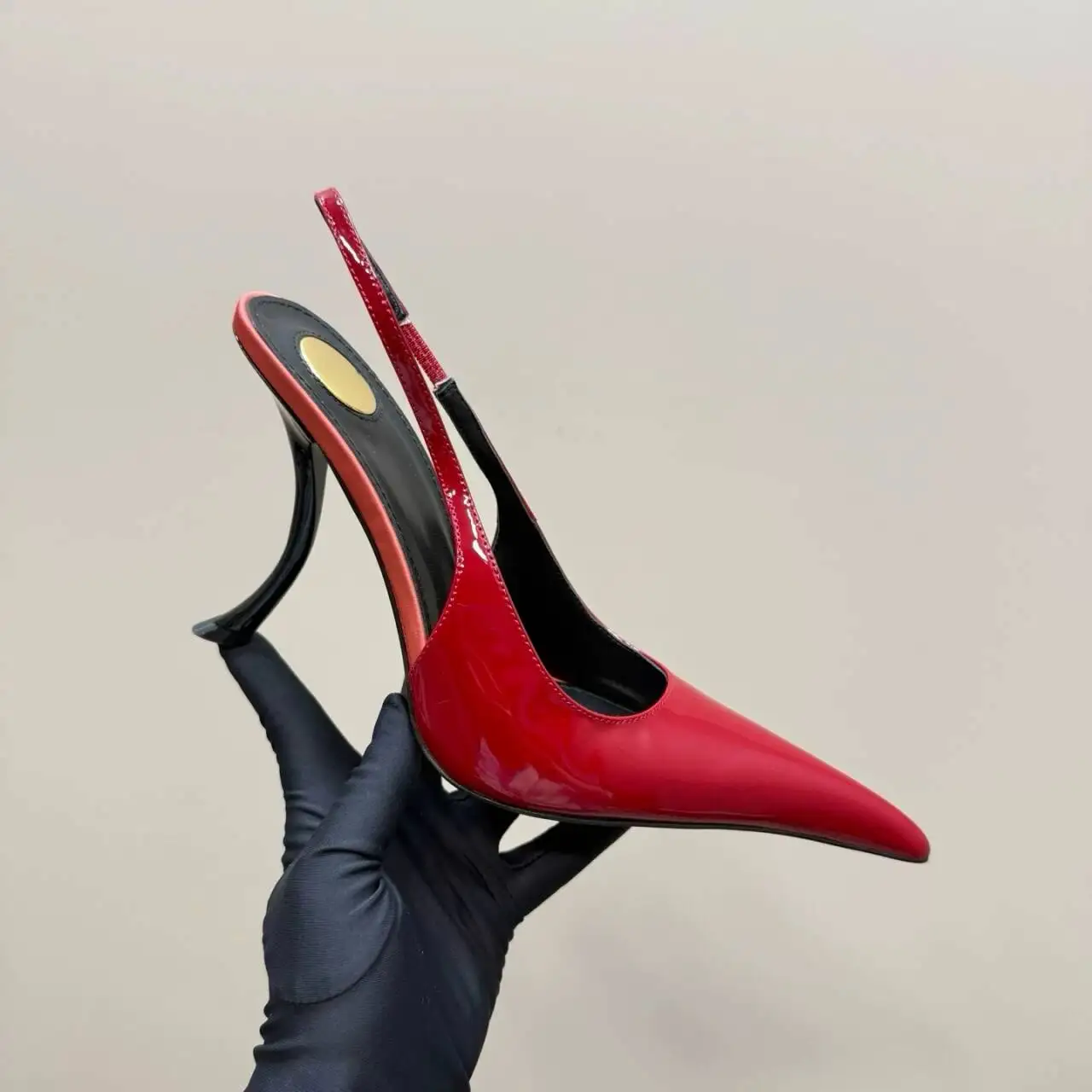 Women's High-Heeled Sandals - Wearing View