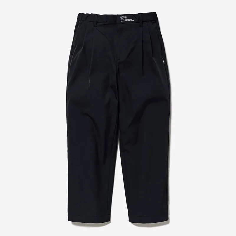

Trend Brand WTAPS TRDT2301 Mens Sagging Sensation Suit Pants Double Pleated Japanese Loose Breathable Black Casual Pants For Men