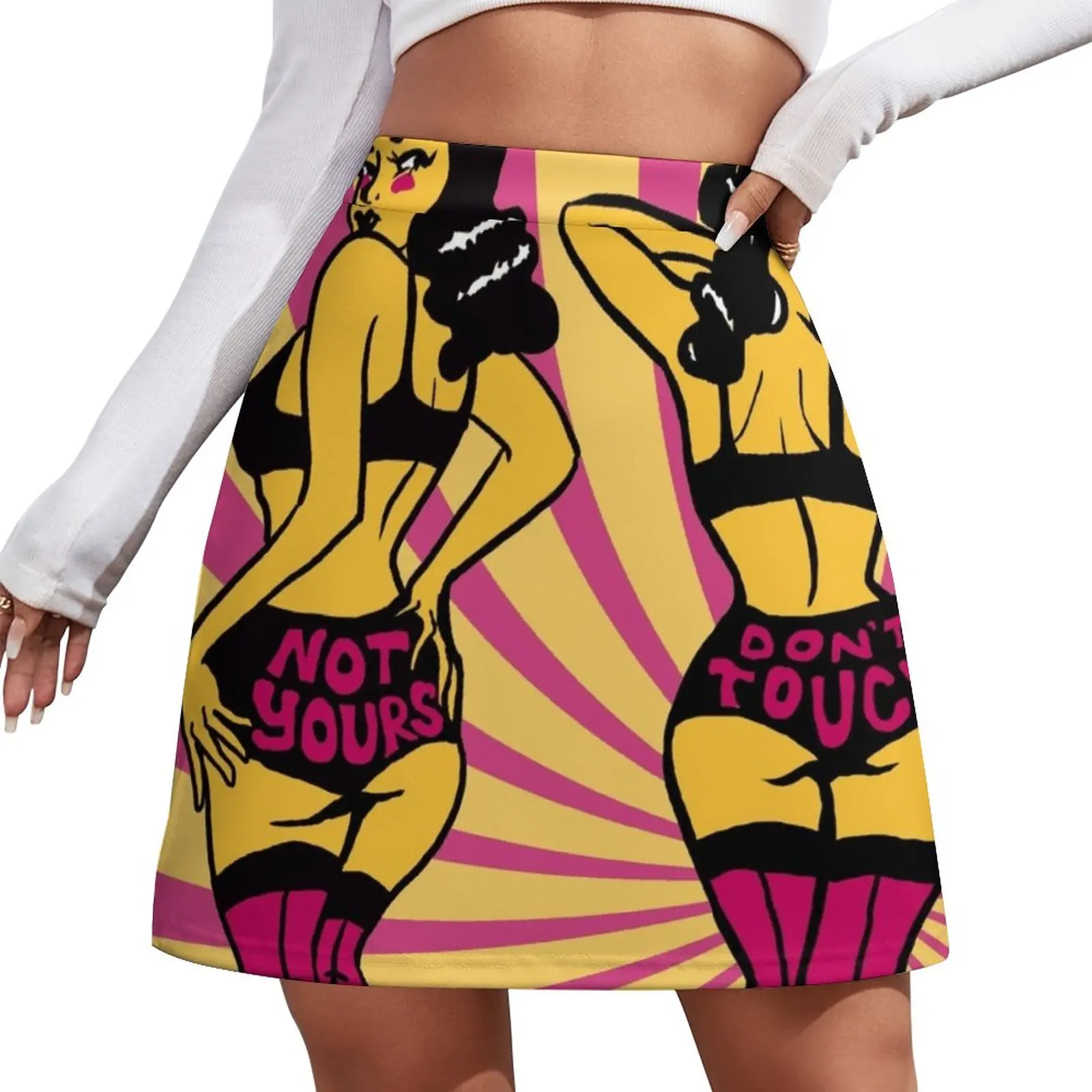 

Not Yours, Don't Touch Mini Skirt womens clothing kawaii skirt fairy grunge