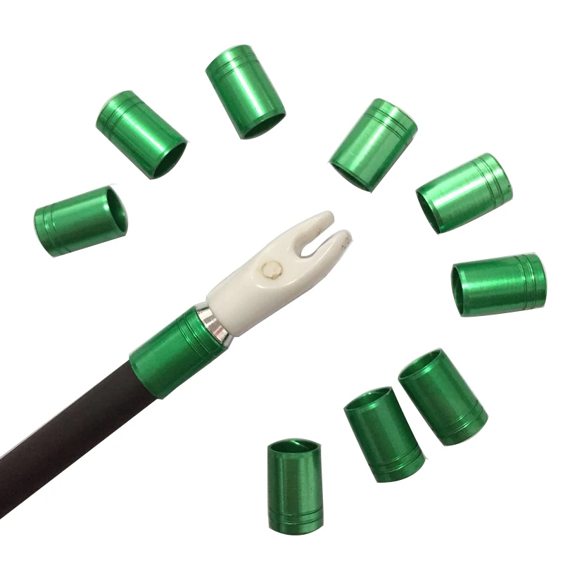 Explosion-Proof Archery Arrow Ring for Hunting Recurve Bow Shooting Accessories OD5.5 5.7 6.0mm 50Pcs