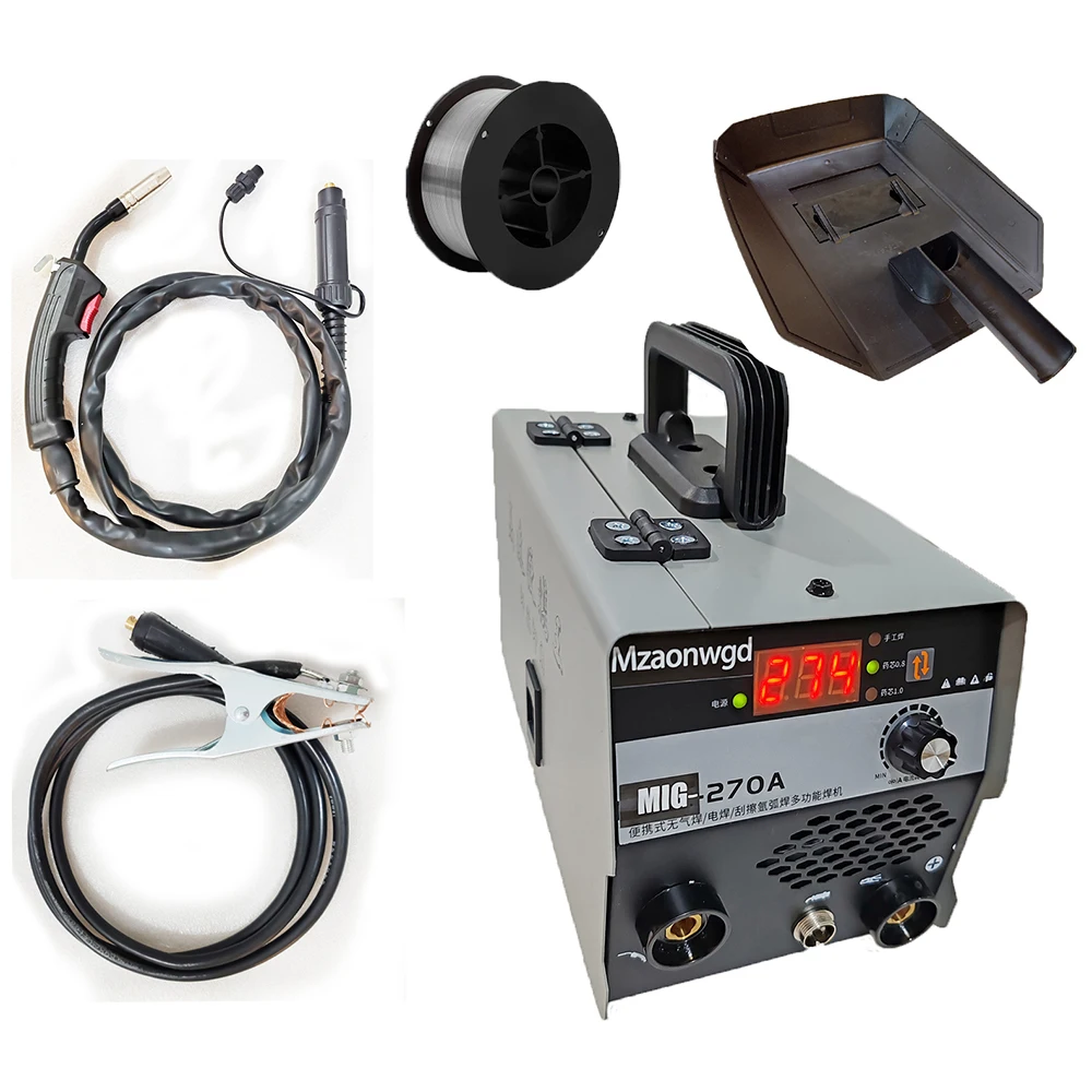 Semiautomatic welding machine without gas Mig MMA Welder 220V Nongas