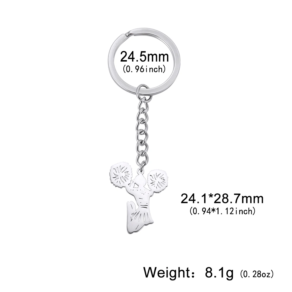 Portachiavi per ginnastica, Accessorio per auto, Regalo di compleanno per ginnasta, Regalo di compleanno BFF, Imbottitura di calze, Scambio di regali, Regali segreti di Babbo Natale - Italia