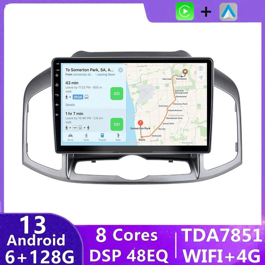 

Android 13.0 Player For Chevrolet Captiva 1 2011 -2015 2016 Car Radio Multimedia Monitor Screen Navigation Stereo Bluetooth 4G