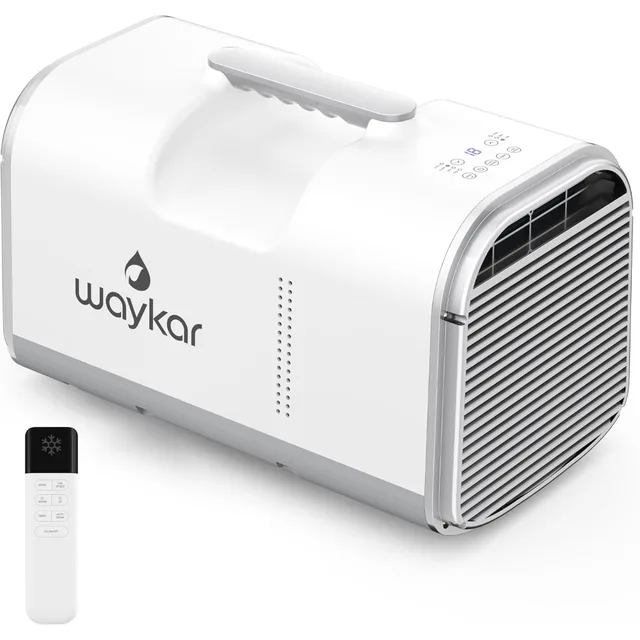 4500BTU portable air conditioner - ideal for tents, camping, and RVs, covering an area of up to 130 square feet 1