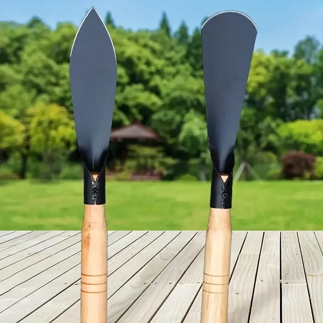 Multi-functional garden tool shovel: Portable garden shovel for digging wild vegetables, planting seaweed, planting flowers, tur 2