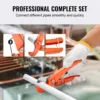 VEVOR Pipe Tube Expander Manual Hydraulic PEX Tubing Expanding with 3 Expansion Heads Pipe Cutter Tool for Copper Pipe Repairing 4