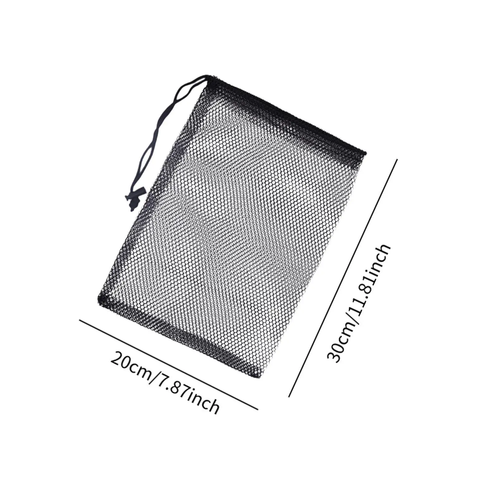 Golf Ball Mesh Bag Mesh Storage Bag Golf Ball Holder Pouch Replace Professional Sports Net Organizer Nylon for Gym Toys Beach