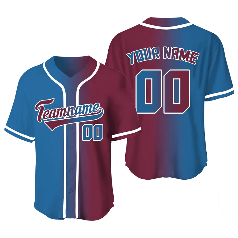 thumbnail image 1 of Camisetas de béisbol personalizadas para hombre, camisetas de sublimación en blanco, camisetas de entrenamiento de béisbol con nombre y equipo, uniformes deportivos, ropa de talla grande para hombre, 1 of 5
