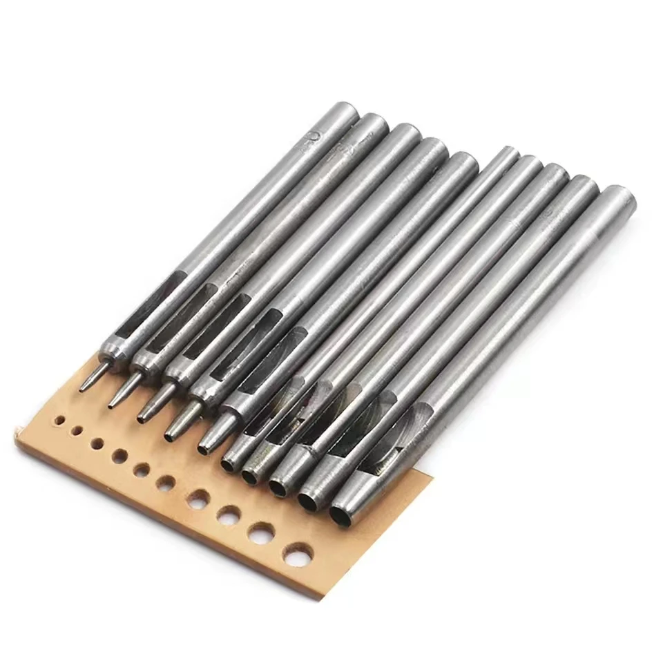 7 Pc Leather Punch Set 1.5mm,2,2.5,3,4,5mm