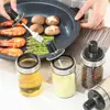 Seasoning Jars Oil Brush Honey Container Food Storage  Glass  Tank Kitchen Spice Kit Bottles Pepper Spoon 2