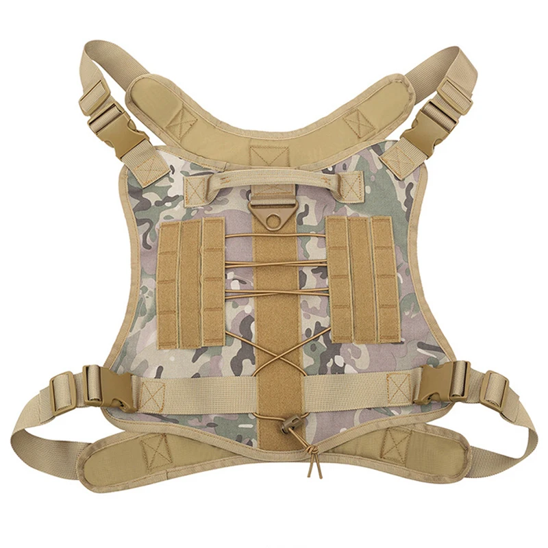 Tactical Dog Harness Military Pet German Shepherd Pet Training Vest Dog Harness and Leash Set for Small Medium Large Dogs
