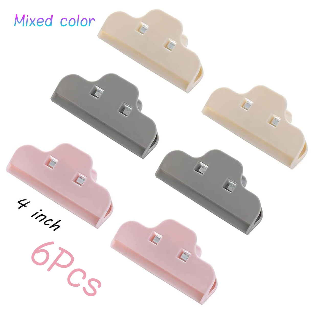 4inch Food Bag Clips-3905